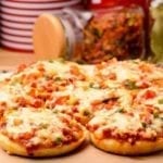 Mini Cheese and Tomato Pizza