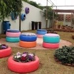 Gardening with Tyres - Recyclable Gardening