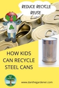 hOW KIDS CAN RECYCLE STEEL CANS
