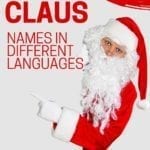 Santa Claus names in different languages