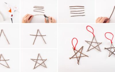 Crafting Magic: How to Make Twig Star Ornaments for a Nature-Inspired Christmas