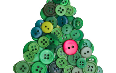 Create Your Own Button Christmas Tree: A Festive Craft for Little Eco-Warriors!
