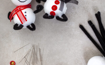 Crafting Pom-Pom Snowmen: A Winter Wonderland Project for Older Kids
