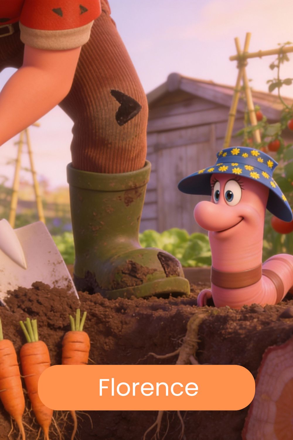 florence the earthworm